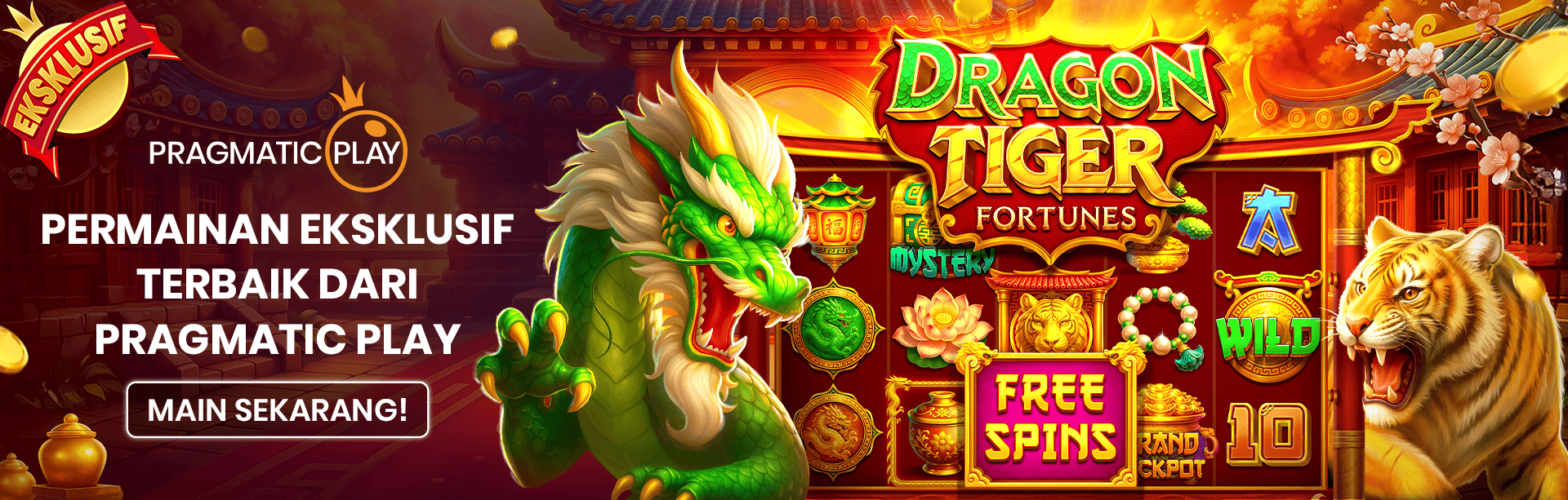 PP - DRAGON TIGER FORTUNES GAME PROMO BANNER
