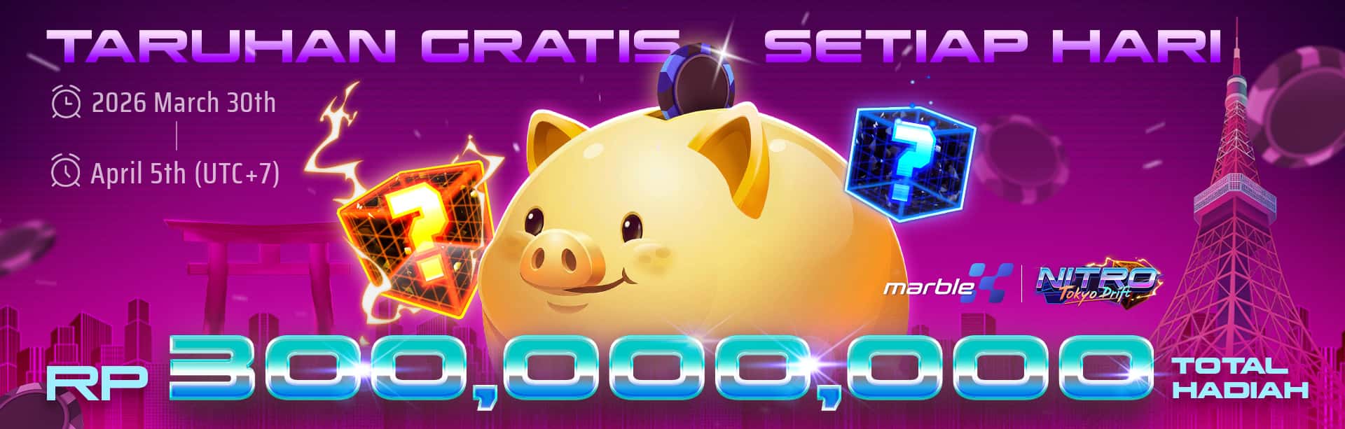 MARBLEX - TARUHAN GRATIS SETIAP HARI W4