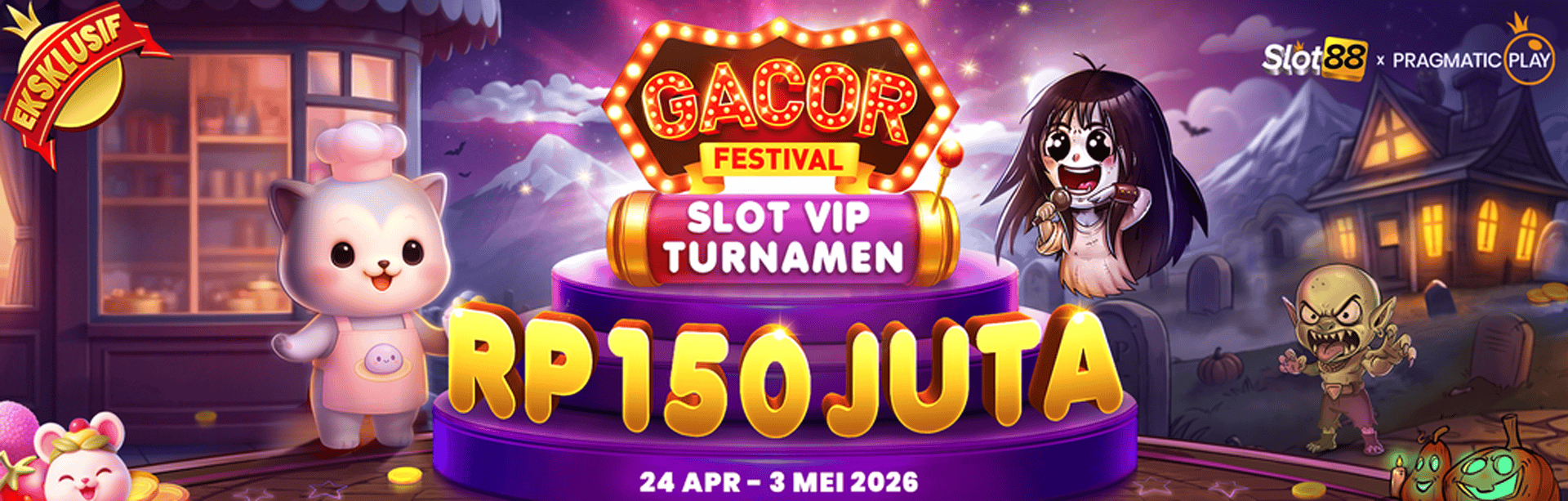 SLOT88XPP - GACOR FESTIVAL: SLOT VIP PLAYERS TOURNAMENT