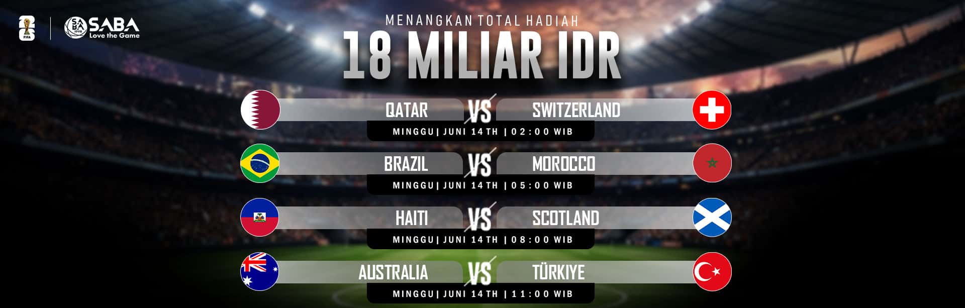 SABA World Cup Promo Banner 7