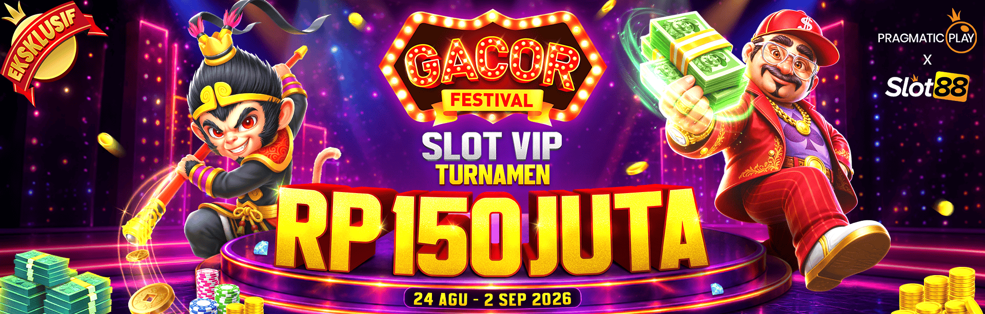 SLOT88 X PP - GACOR FESTIVAL: SLOT VIP TOURNAMENT