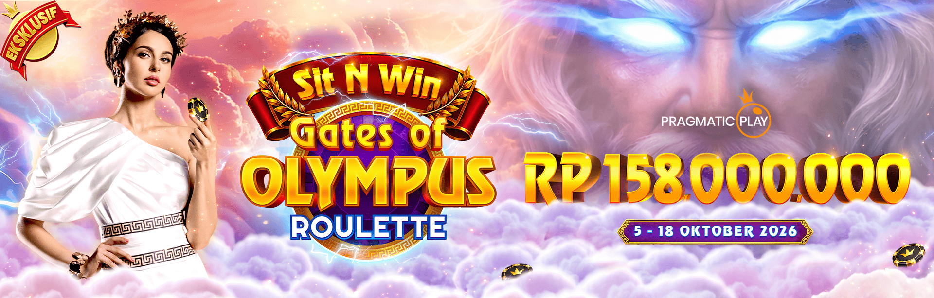 PP LC - EKSKLUSIF: GAJIAN HEBOH GATES OF OLYMPUS ROULETTE