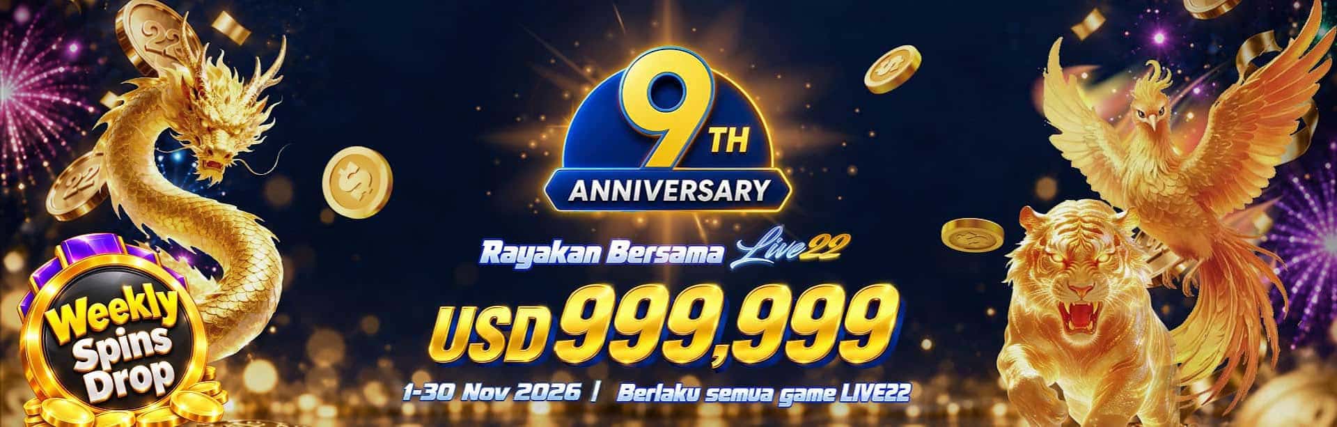 LIVE22 - 9th ANNIVERSARY RAYAKAN BERSAMA LIVE22