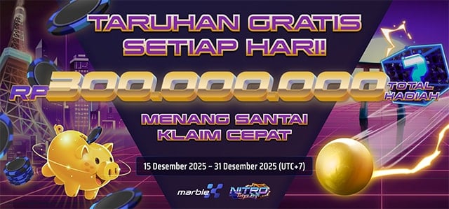MARBLEX - BALAPAN GACOR! TARUHAN GRATIS SETIAP HARI! PART 2