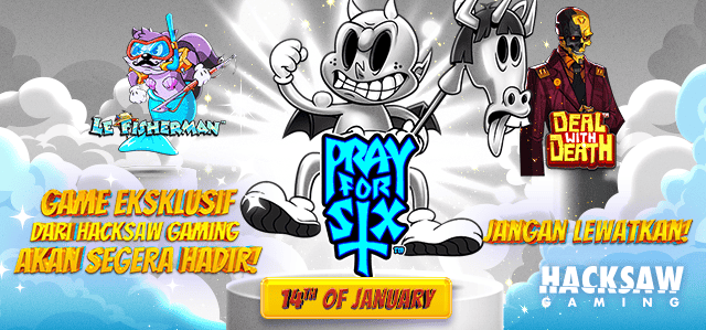 HACKSAW - PRAY FOR SIX GAME PROMO BANNER