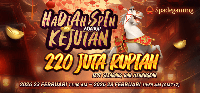 SPADEGAMING - HADIAH SPIN KEJUTAN