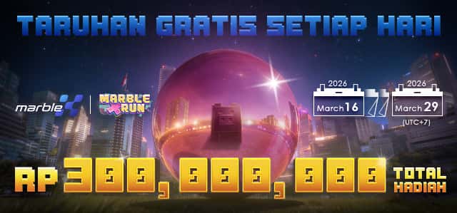MARBLEX - TARUHAN GRATIS SETIAP HARI W2 & W3