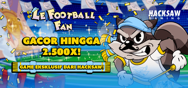 HACKSAW - LE FOOTBALL FAN GAME PROMO BANNER