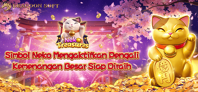 DRAGOONSOFT - NEKO TREASURES GAME PROMO BANNER
