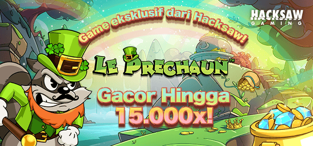HACKSAW - LE PRECHAUN GAME PROMO BANNER