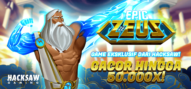 HACKSAW - SUPREME ZEUS GAME PROMO BANNER