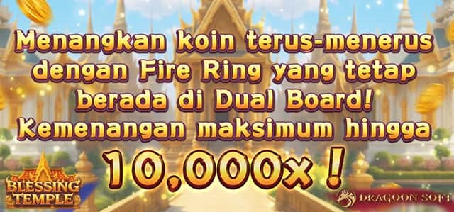 DRAGOONSOFT - BLESSING TEMPLE GAME PROMO BANNER