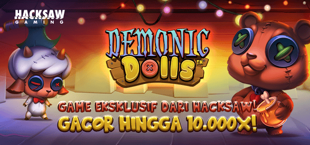 HACKSAW - DEMONIC DOLLS GAME PROMO BANNER