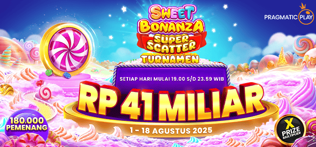 PP - SWEET BONANZA SUPER SCATTER & GATES OF OLYMPUS SUPER SCATTER DAILY TOURNAMENT