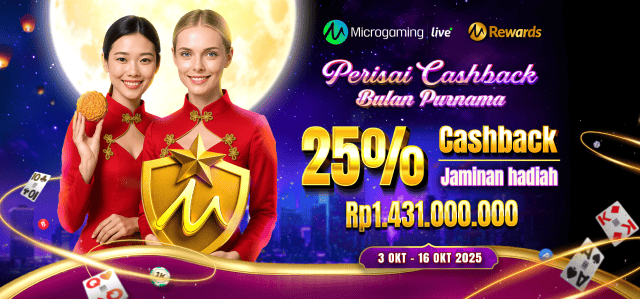 MG LIVE - PERISAI CASHBACK BULAN PURNAMA