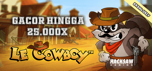 HACKSAW - LE COWBOY GAME PROMO BANNER