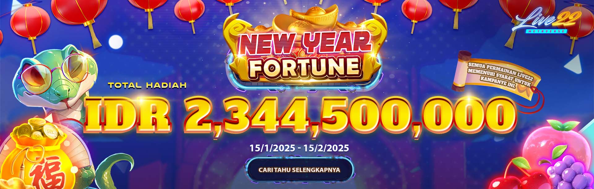 LIVE22 - NEW YEAR FORTUNE