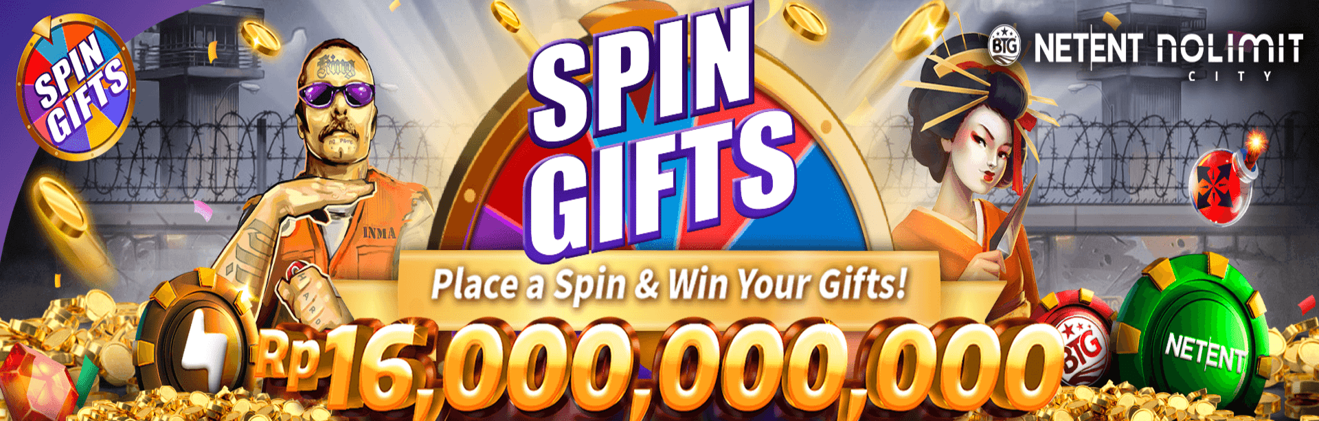 NLC NE BTG SPIN GIFT PROMOTION SEPT