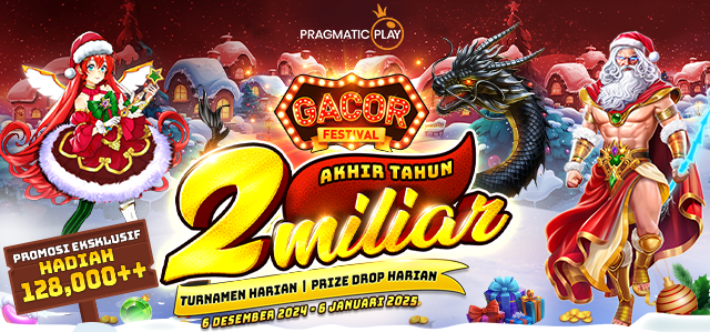 PP – GACOR FESTIVAL VIP WEEKEND TOURNAMENT