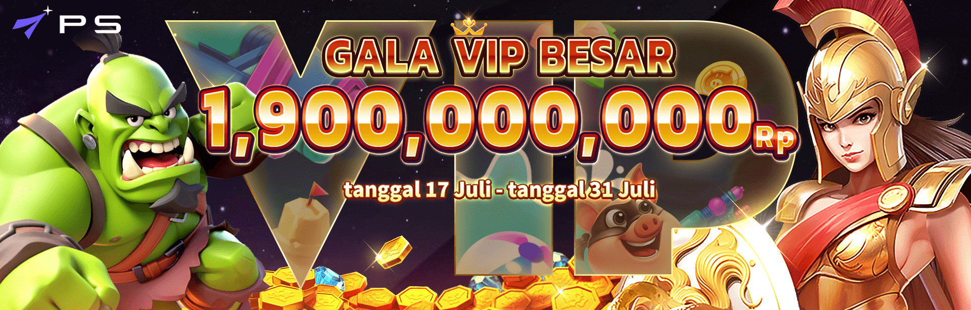 PLAYSTAR – GRAND VIP GALA! Big Win Only For You!